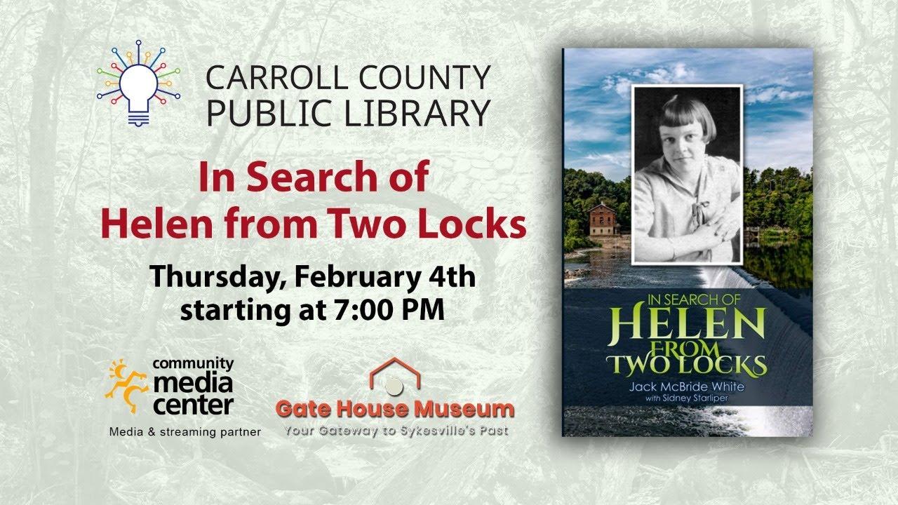 Carroll County Public Library Presents: